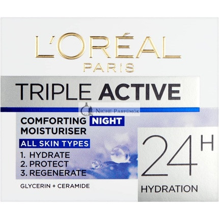 L'Oréal Paris Triple Active Hidratáló Éjszakai Krém 50ml