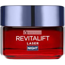   L'Oréal - Revitalift Laser Advanced Anti-aging Care Éjszakai Krém, 50ml