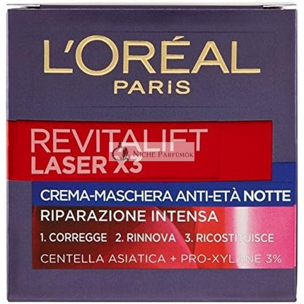 L'Oréal Paris Revitalift Laser X3 Krém Éjszakai Maszk 50ml