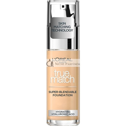 L´Oréal Paris True Match Super-Blendable Foundation Flüssiges Make Up für Einigung des farbigen Hauttones 1.5N Linen 30 ml