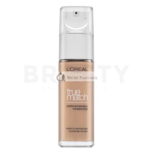 L'Oréal Paris True Match Super-Blendable Foundation Flüssiges Make Up für Einigung des farbigen Hauttones 5R5C Rose Sand 30 ml