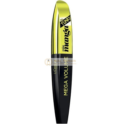 L'Oreal Paris Szempillaspirál Mega Volume Collagen Manga Punky 001 Fekete