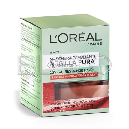 L'Oreal Paris Pure Clay Detox Maske, 50ml