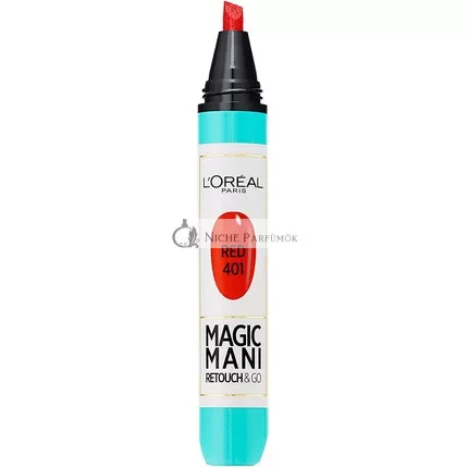 L'Oreal Paris Magic Mani Körömlakk No. 401 Piros, 4ml