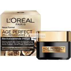   L'Oréal Paris Age Perfect Cell Renaissance Anti-Aging Arckrém SPF 15 Fekete Trüffellel és Fekete Teával, 50ml