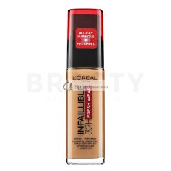   L'Oréal Paris Infaillible 32H Fresh Wear hosszan tartó make-up mattító hatásért Golden Sun 30 ml