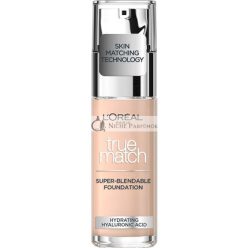   L´Oréal Paris True Match Super-Blendable Foundation Flüssiges Make Up für Einigung des farbigen Hauttones 0.5R/0.5C Porcelain Rose 30 ml