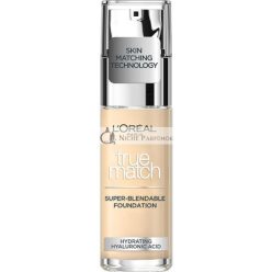   L´Oréal Paris True Match Super-Blendable Foundation Flüssiges Make Up für Einigung des farbigen Hauttones 0.5N Porcelain 30 ml