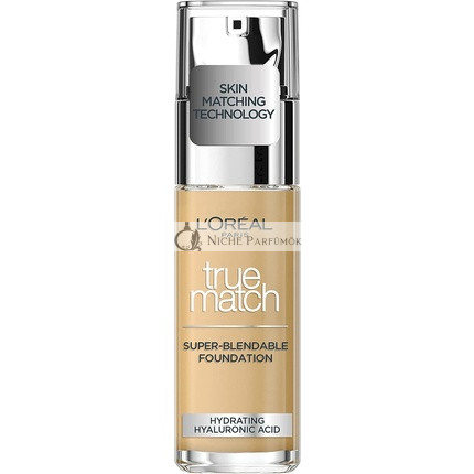 L’Oréal Paris True Match Folyékony Alapozó Arany Mandula 2.D 30ml