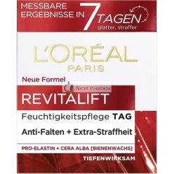   L'Oréal Paris Revitalift Anti-Aging Arckrém Pro-Elastinnal és Méhviasz 50ml