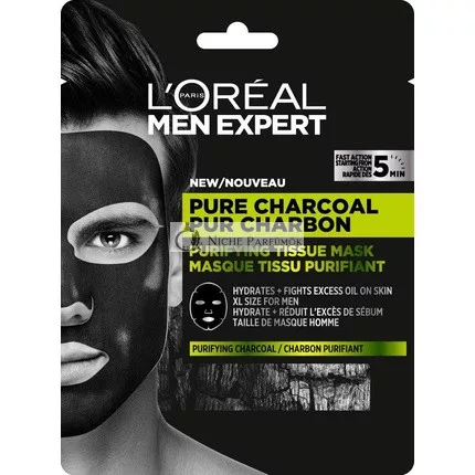 L'Oreal Schwarze Gesichtsmaske, 30g