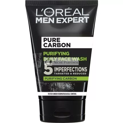 L'Oreal Paris Men Expert Reines Aktivkohle Waschgel, 100ml