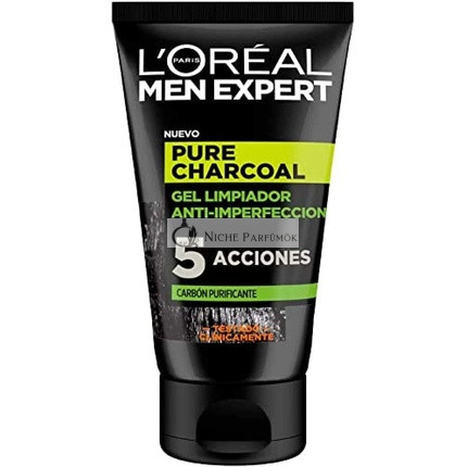 L'oréal Paris Men Expert Reines Aktivkohle Reinigungs-Gel, 100ml
