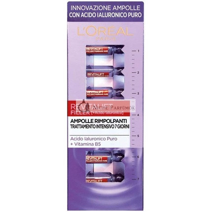 L'Oréal Paris Revitalift Filler Anti-Aging Reine Hyaluronsäure und Vitamin B5 Konzentrat, 1.3ml