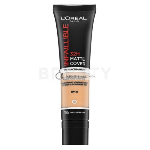 L´Oréal Paris Infaillible 32H Matte Cover langanhaltendes Make-up für einen matten Effekt 155 30 ml
