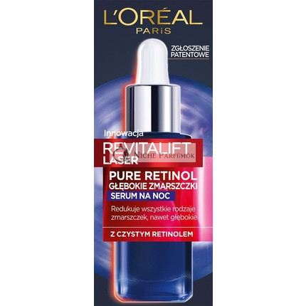 L'Oreal Paris Tiszta Retinol Mély Ránctalanító Szérum Éjszakai, 30ml