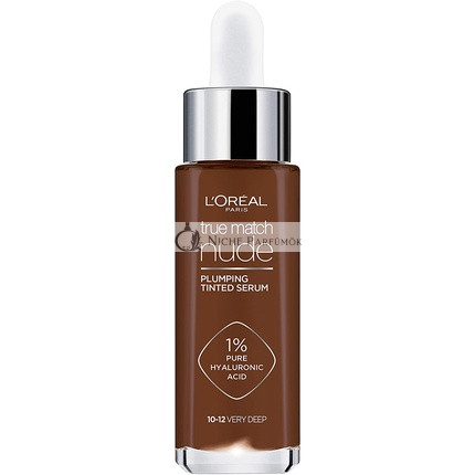 L'Oreal Paris True Match Nude Plumping Tinted Serum 10-12 Very Deep, 30ml