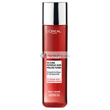 L'Oréal Paris Revitalift 5 Tiszta Glykolikus Sav Hámlasztó Toner, 180ml