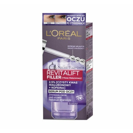 L'Oreal Revitalift Filler Anti-Falten Augenserum mit Hyaluronsäure, 20ml