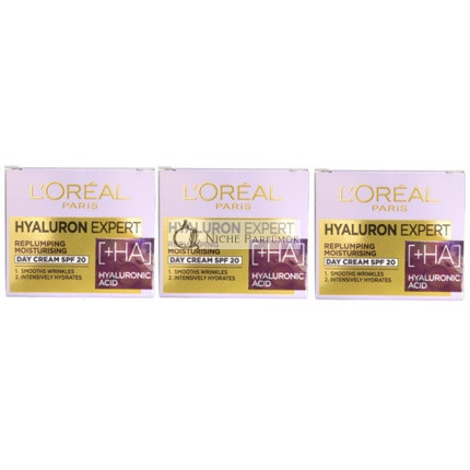 L'Oreal Hyaluron Expert Replumping Moisturising SPF20 Nappali Krém, 50ml