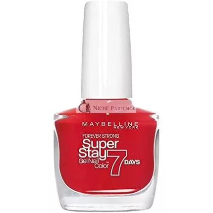 Maybelline Superstay 7 Napos Hosszantartó Gél Hatású Körömlakk Szenvedélyes Piros 10ml