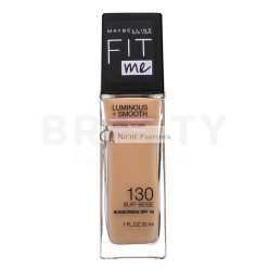   Maybelline Fit Me! Luminous + Smooth Foundation Flüssiges Make Up mit mattierender Wirkung 130 Buff Beige 30 ml