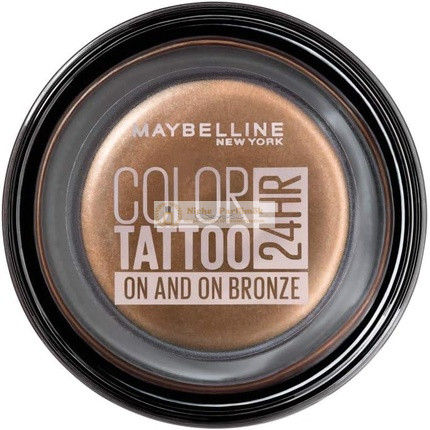 Maybelline Color Tattoo 24HR Krém Zselés Szemhéjfesték - On and On Bronze, 4g