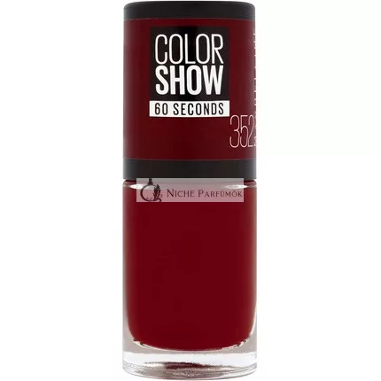 Gemey Maybelline Colorshow Körömlakk Downtown Red