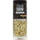 Maybelline New York Gemey Colorshow Top Coat Körömlakk 95 Bling Bling Glitter Gold