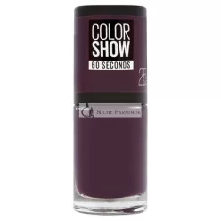   Gemey Maybelline Colorshow Körömlakk 25 Plum It Up Sötét Lila