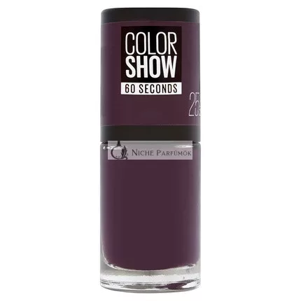 Gemey Maybelline Colorshow Körömlakk 25 Plum It Up Sötét Lila
