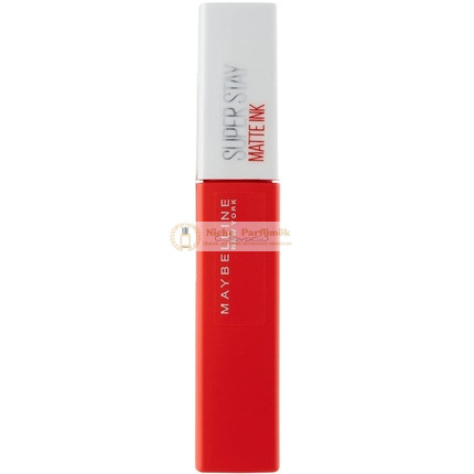 Maybelline Superstay Matte Ink Hosszantartó Folyékony Rúzs, Narancs Vörös, 12 Órás Kényelem, 25 Heroine