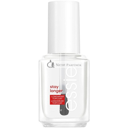 Essie Stay Longer Premium Langzeit-Top Coat für verlängerte Farbbrillanz, 13,5ml