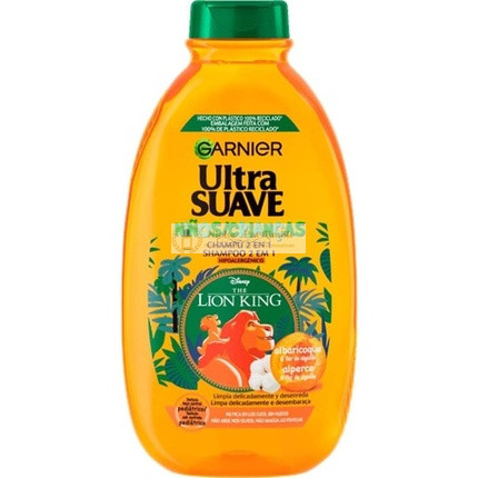 Garnier Ultra Soft Sárgabarack 2 az 1-ben Sampon Gyerekeknek - Könnyen Kibogozható