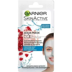   Garnier Skin Active Gesichtsmaske 8 ml, Aqua-Maske für trockene Haut