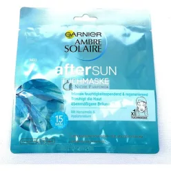   Garnier Ultra Feuchtigkeitsspendende und Regenerierende After-Sun Tuchmaske