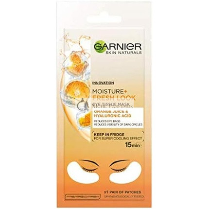 Garnier Frissítő Hidratáló Szemmaszk Párnarózsa, 6g