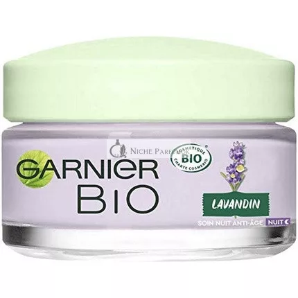 Garnier Bio Nachtcreme Anti-Aging-Pflege mit organischem Lavandin-Öl 50ml