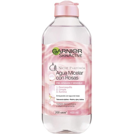 Garnier Skin Active Mizellenwasser mit Rosen für fahle und empfindliche Haut, 400 ml
