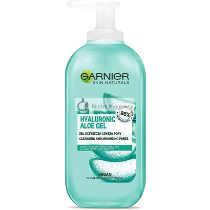 Garnier Hyaluronic Aloe Gel Reinigungs-Gel für alle Hauttypen, 200ml