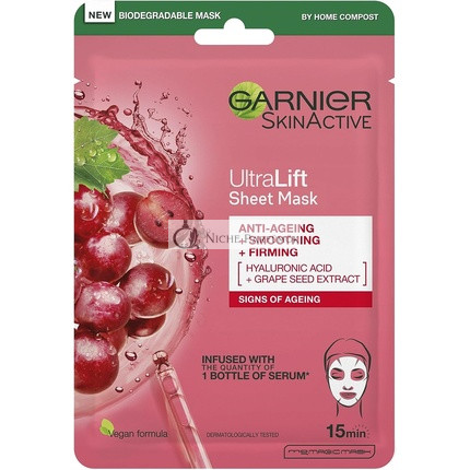Garnier Ultralift Ránctalanító Arcbőr Fényfokozó Arcmaszk 28g