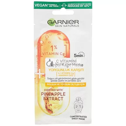 Garnier Vitamin C Anti-Fatigue Gesichtsmaske