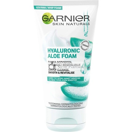 Garnier Skin Naturals Hyaluron Aloe Reinigungsschaum für Alle Hauttypen, Auch Sensible, 150ml