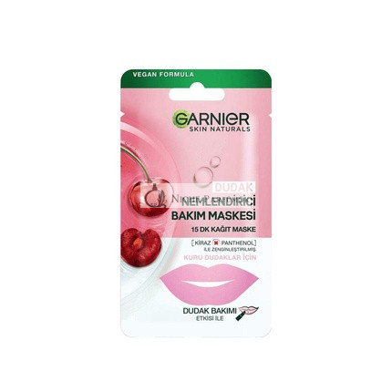 Garnier Skin Naturals Újraépítő Textil Ajakkaló Maszk, 5g