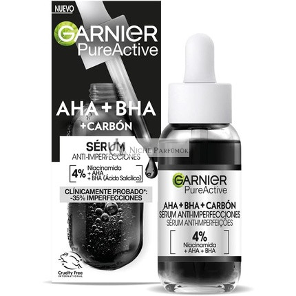 Pure Active AHA BHA Szén Anti-Imperfekciós Szérum 30ml