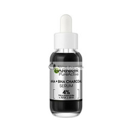 Garnier Pure Active AHA BHA Aktivkohle Serum 30ml