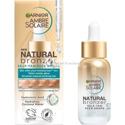   Garnier Ambre Solaire Natural Bronzer önbarnító arc cseppek 30ml