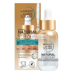   Garnier Ambre Solaire Arc Szolárium Szérum Hidratáló - Természetes Bronzosító - 30ml