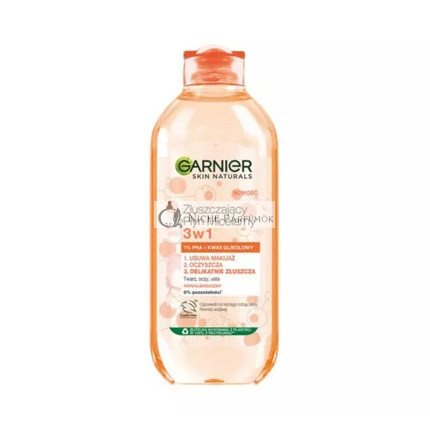 Garnier Skin Naturals Mizellenflüssigkeit Exfolierend 3in1, 400ml