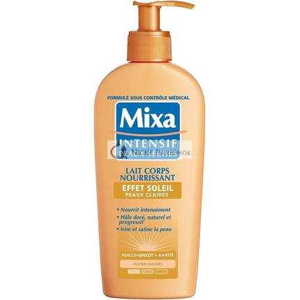 Mixa Intenzív Száraz Bőrtápláló Tej Napfény Hatással Világos Bőrre, 250ml